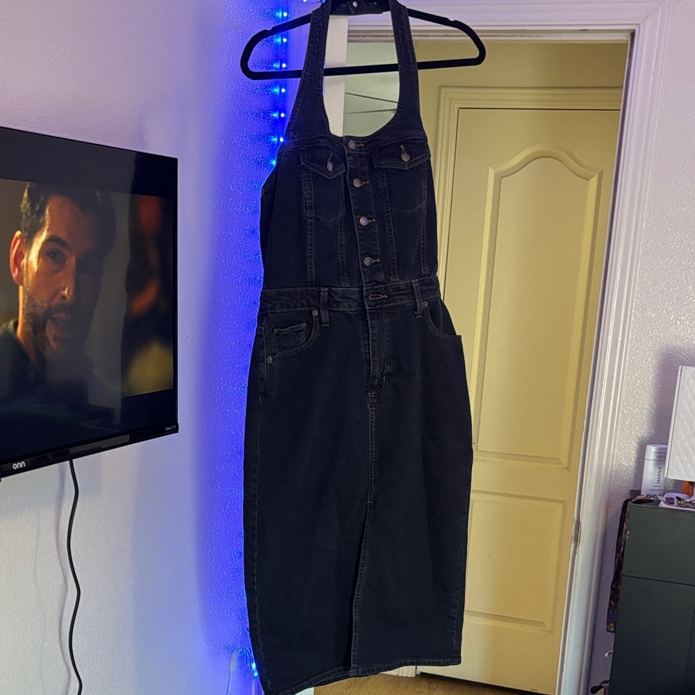 Universal Thread Charcoal Denim Dress